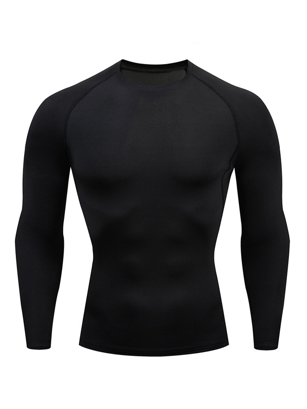 Men's Compression Shirts: Get Fit Fast With Long Sleeve Athletic Workout Tops!