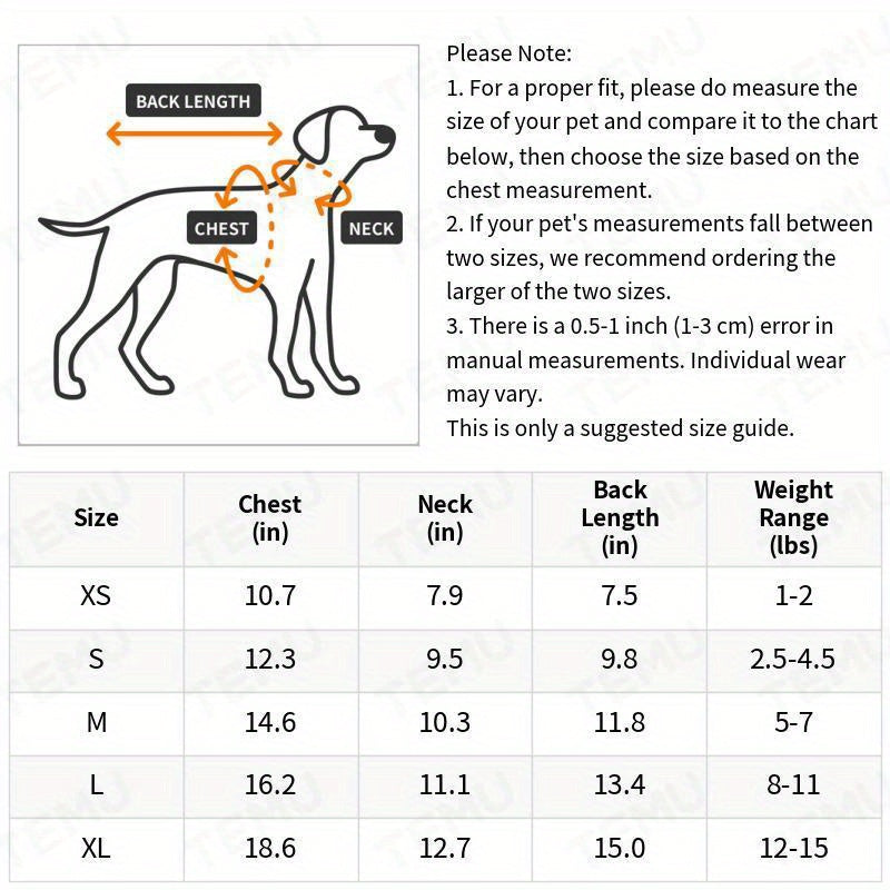 Pet Warm Teddy Bear Costume, Dog & Cat Pet Costumes