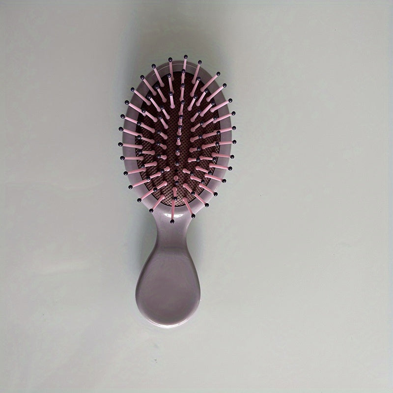 1pc Portable Air Bag Comb Small Mini Cute Household Durable Hair Brush Scalp Massage Air Cushion Comb Travel Essentials