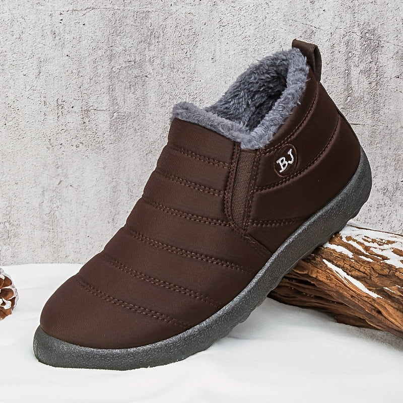 Women Winter Boots Slip On Winter Shoes for Women Ankle Boots Female Snow Boots, Winter Ankle Boots for Women, Snow Boots for Women High Quality Non Slip, Shoes for Women Winter, Fleece Boots, High Quality Winter Boots