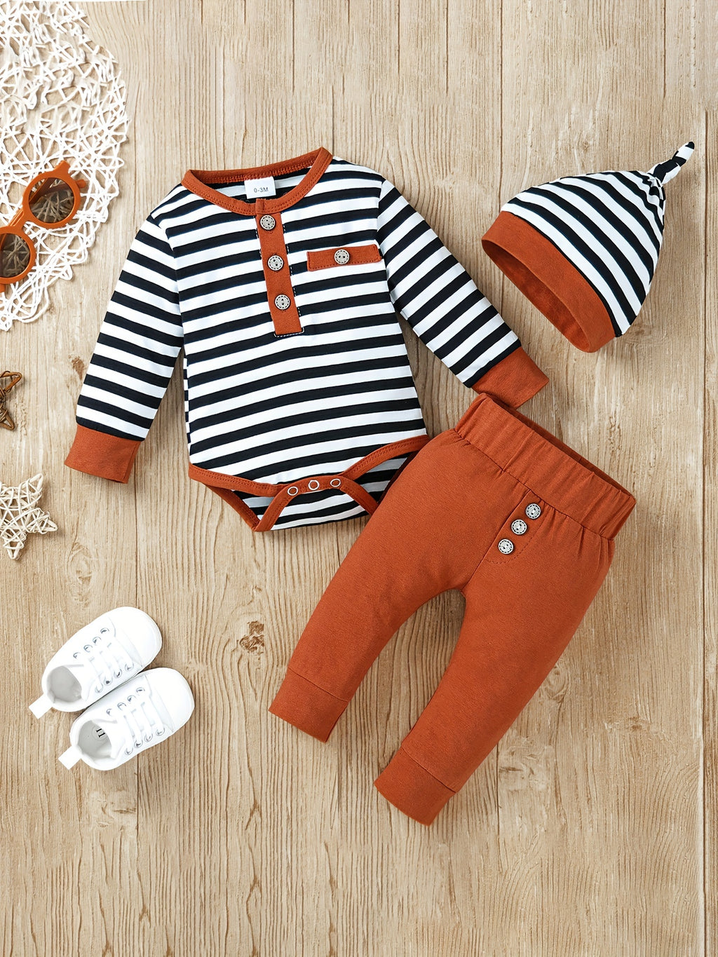 Newborn Boy Baby Clothes Autumn And Winter Baby Clothing Long Sleeved Hooded Hooded Hoodie And Red Checkered Pants Set with 0-18 Months, for Outdoor