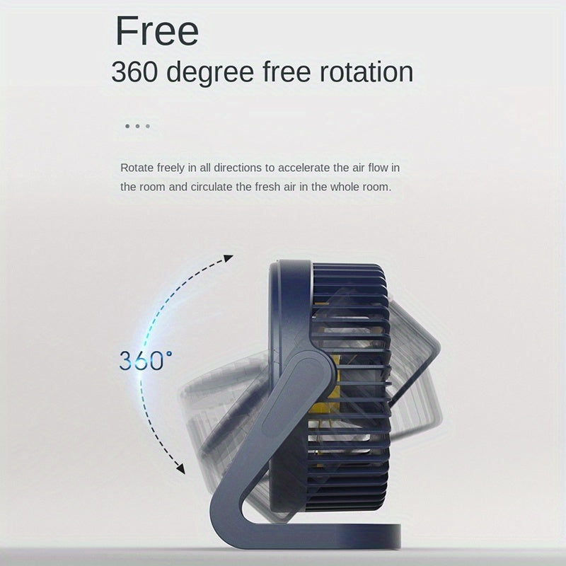 Summer Portable Fan Cooling USB Desktop Fan Mini Air Cooler Rotating Adjustable Angle For Office Home High Quality Quiet Fan