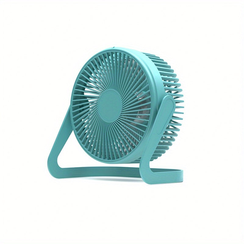Summer Portable Fan Cooling USB Desktop Fan Mini Air Cooler Rotating Adjustable Angle For Office Home High Quality Quiet Fan