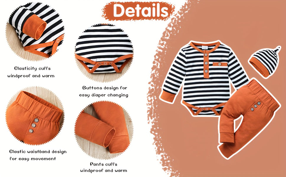 Newborn Boy Baby Clothes Autumn And Winter Baby Clothing Long Sleeved Hooded Hooded Hoodie And Red Checkered Pants Set with 0-18 Months, for Outdoor