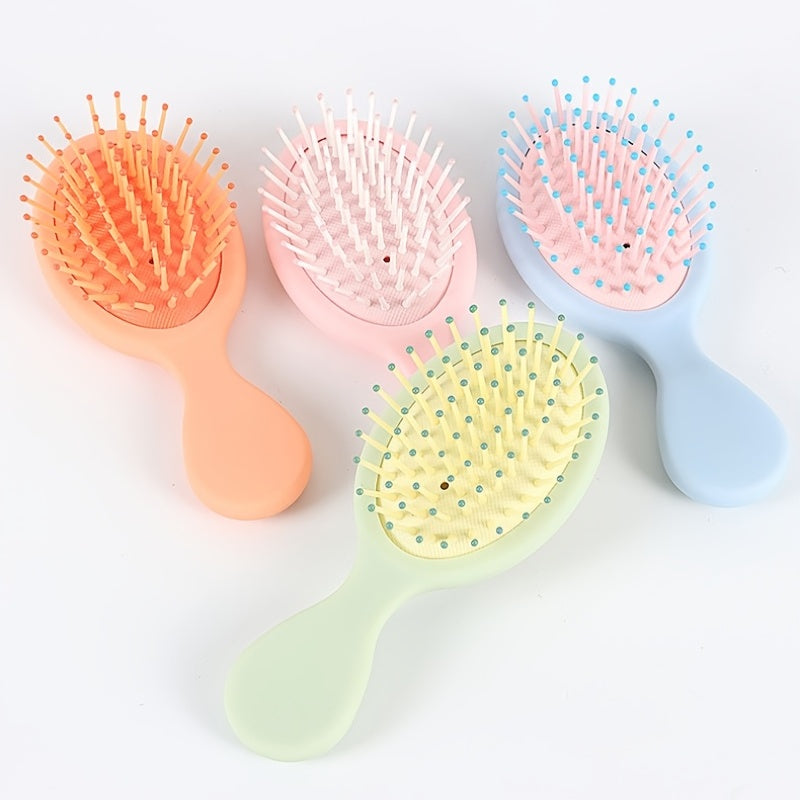 1pc Portable Air Bag Comb Small Mini Cute Household Durable Hair Brush Scalp Massage Air Cushion Comb Travel Essentials