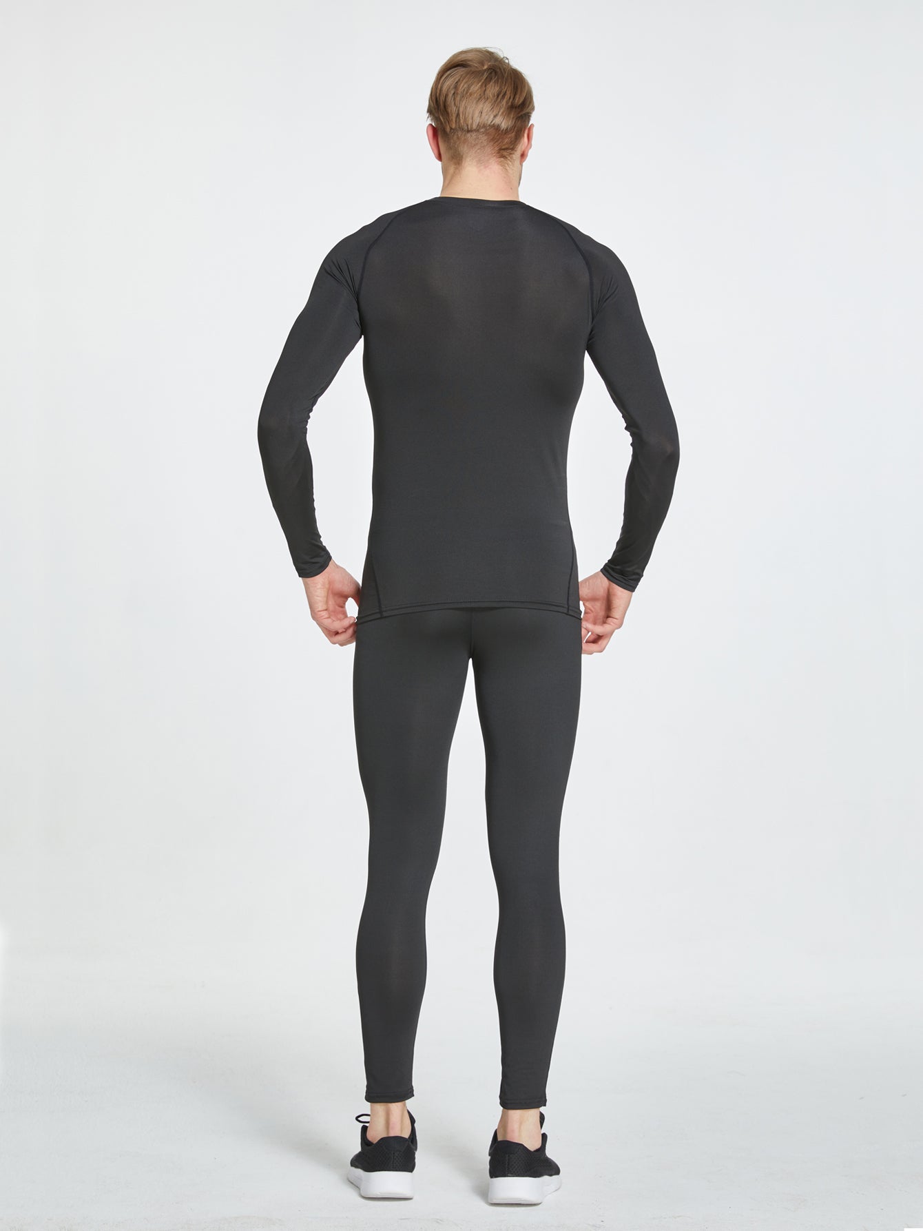 Men's Compression Shirts: Get Fit Fast With Long Sleeve Athletic Workout Tops!