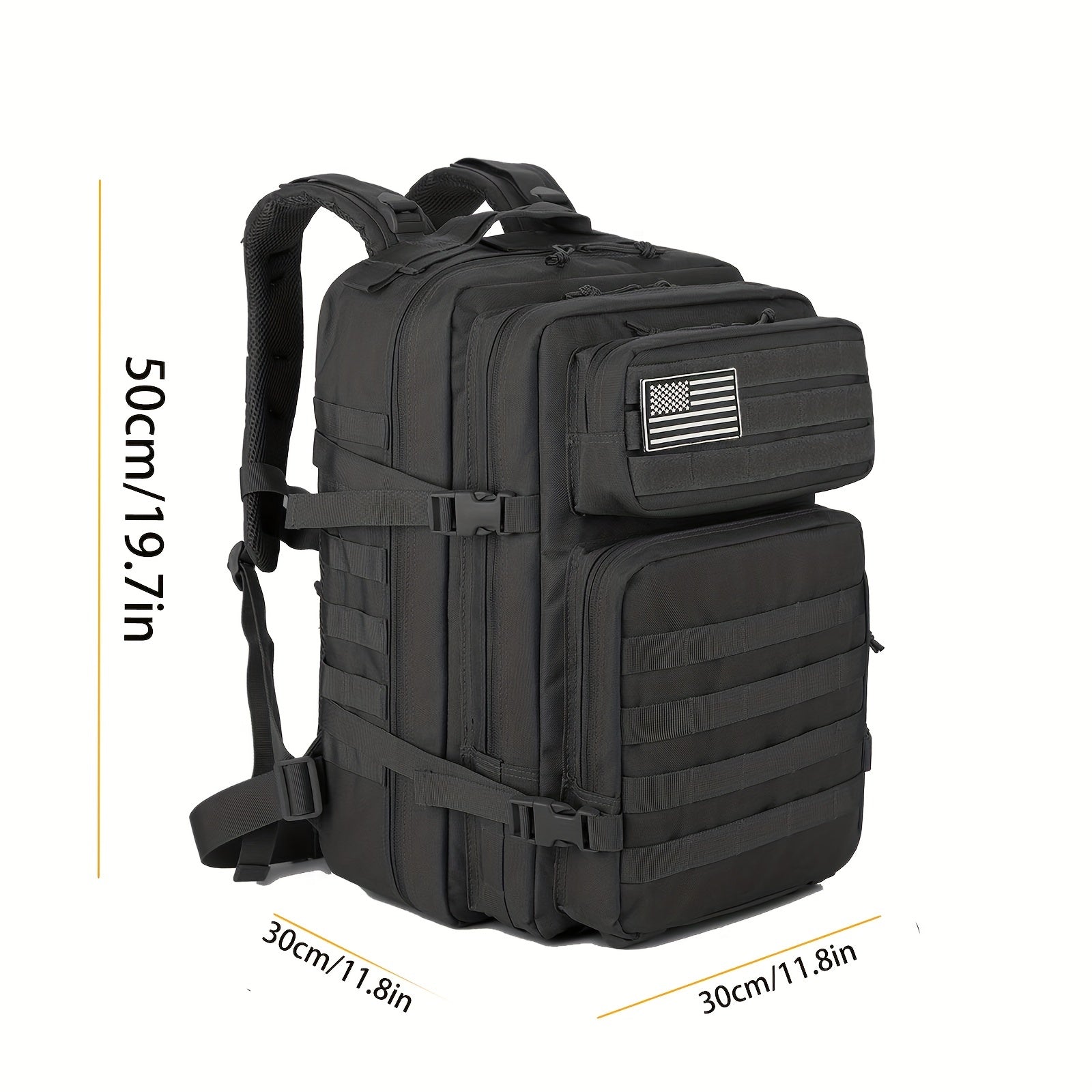 Outdoor Backpack Large 3 Day Pack Molle Bag Backpack Bug Out Bag Hiking Treeking Rucksack