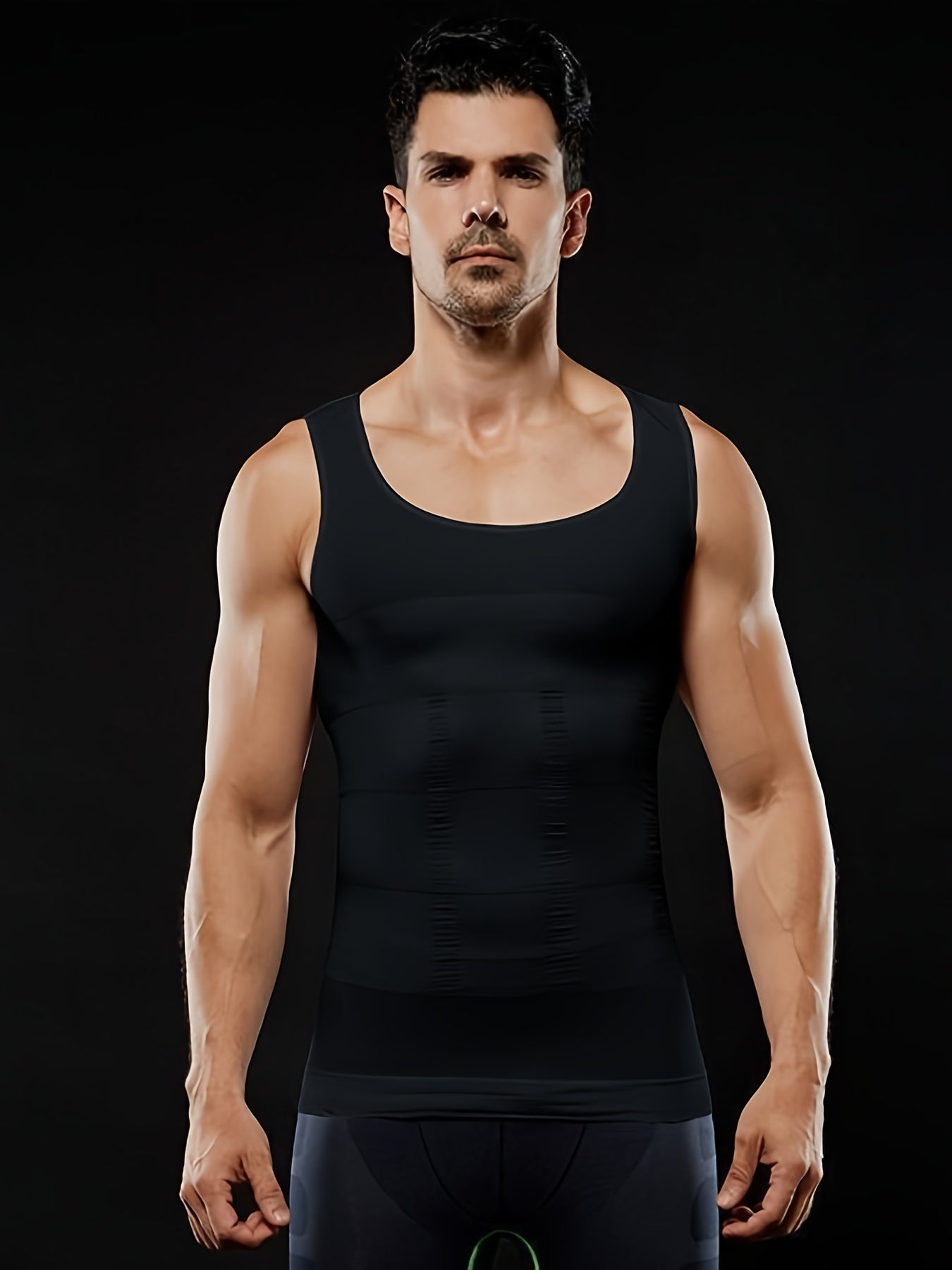 Men's Compression Body Shaper Tank Top, Slimming Vest