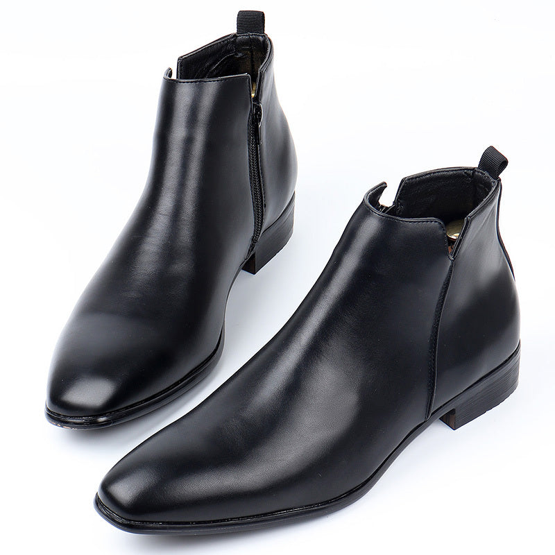 Men's Fashion Zipper Chelsea Boots