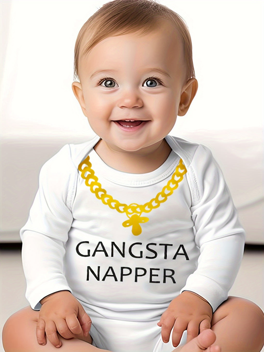 Long Sleeved Spring Autumn Super Cool Baby Clothes For Boys&Girls, Fashion Cute Newborn Jumpsuit For Fall Outdoor Play