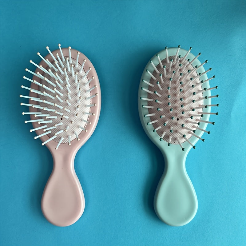 1pc Portable Air Bag Comb Small Mini Cute Household Durable Hair Brush Scalp Massage Air Cushion Comb Travel Essentials