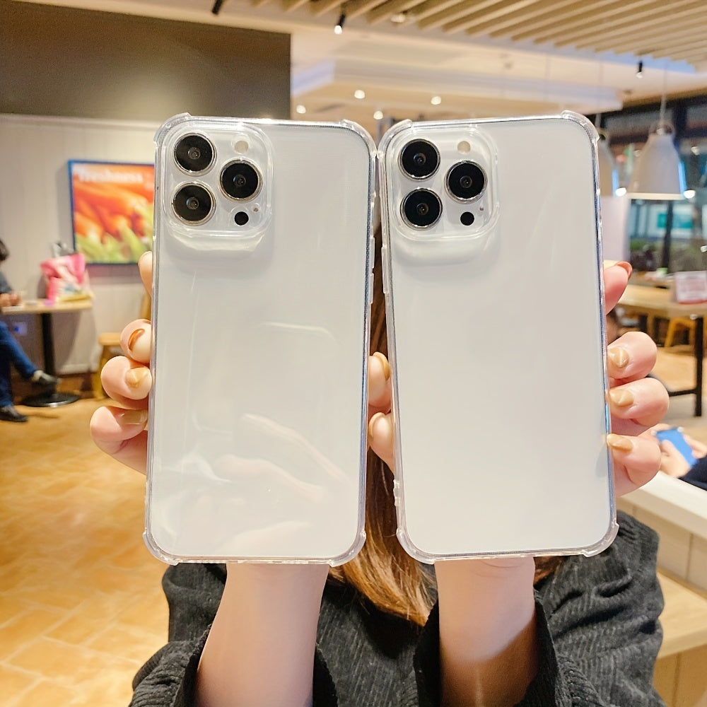 Durable And Transparent Phone Cover Designed for Various for iphone Models Including The Latest Ones, Providing Slim Protection.