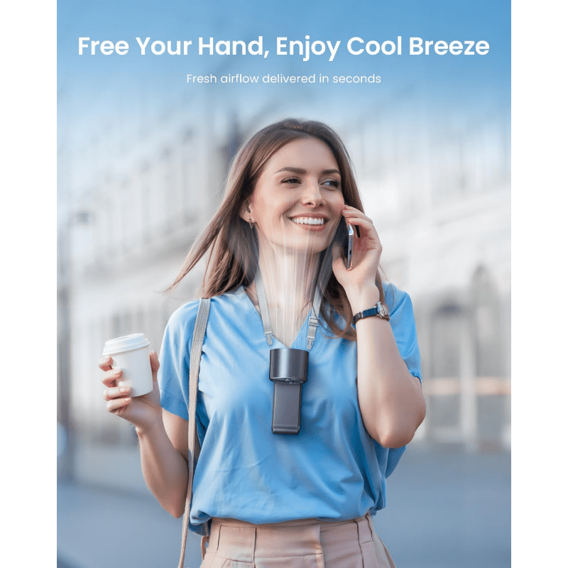 Handheld Portable Fan with Ice Cube Cooler, Speed (1-100) 4000Mah Rechargeable Personal Fan, [20-Hour Cooling Time] Ultra-Mini But Powerful [20000 RPM] Small Pocket Fan (Grayish Purple)