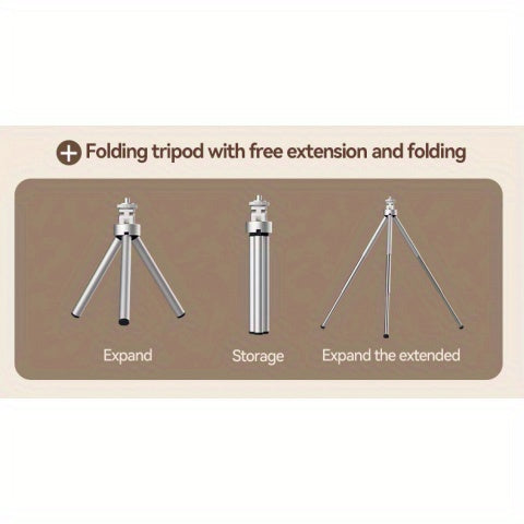 Remote Control Camping Fan with LED Night Light - Rechargeable USB Portable Fan for Tent & Outdoor, 270° Rotation, 3 Light Modes, Sleep Timer, Hanging Hook