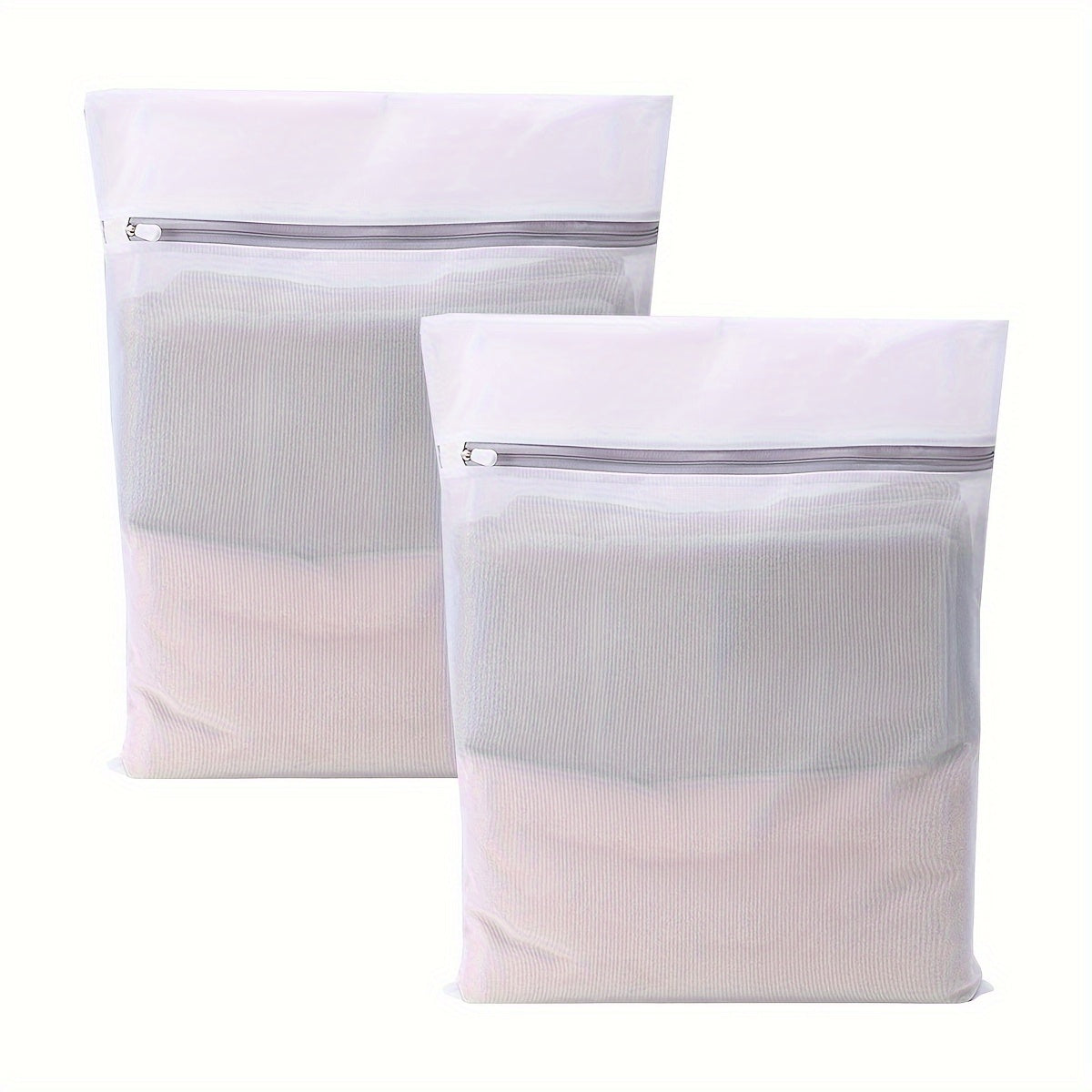 5 sizes of mesh laundry bags for delicate clothes, washing machine washing bags, suitable for underwear, bras, socks, lingerie, baby clothes, travel storage bags, Laundry Bags