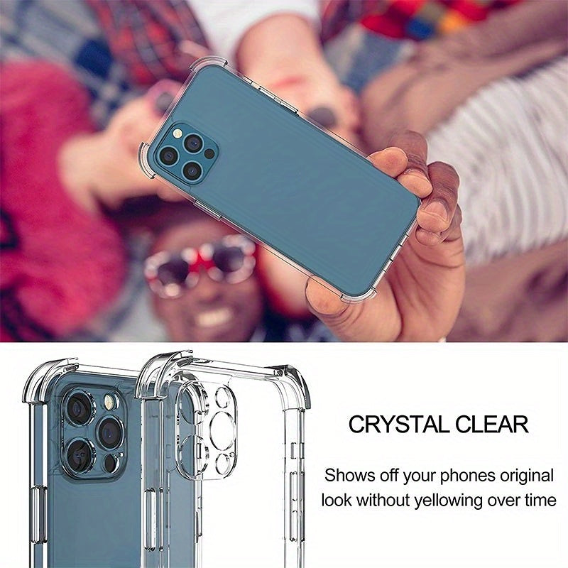 Durable And Transparent Phone Cover Designed for Various for iphone Models Including The Latest Ones, Providing Slim Protection.