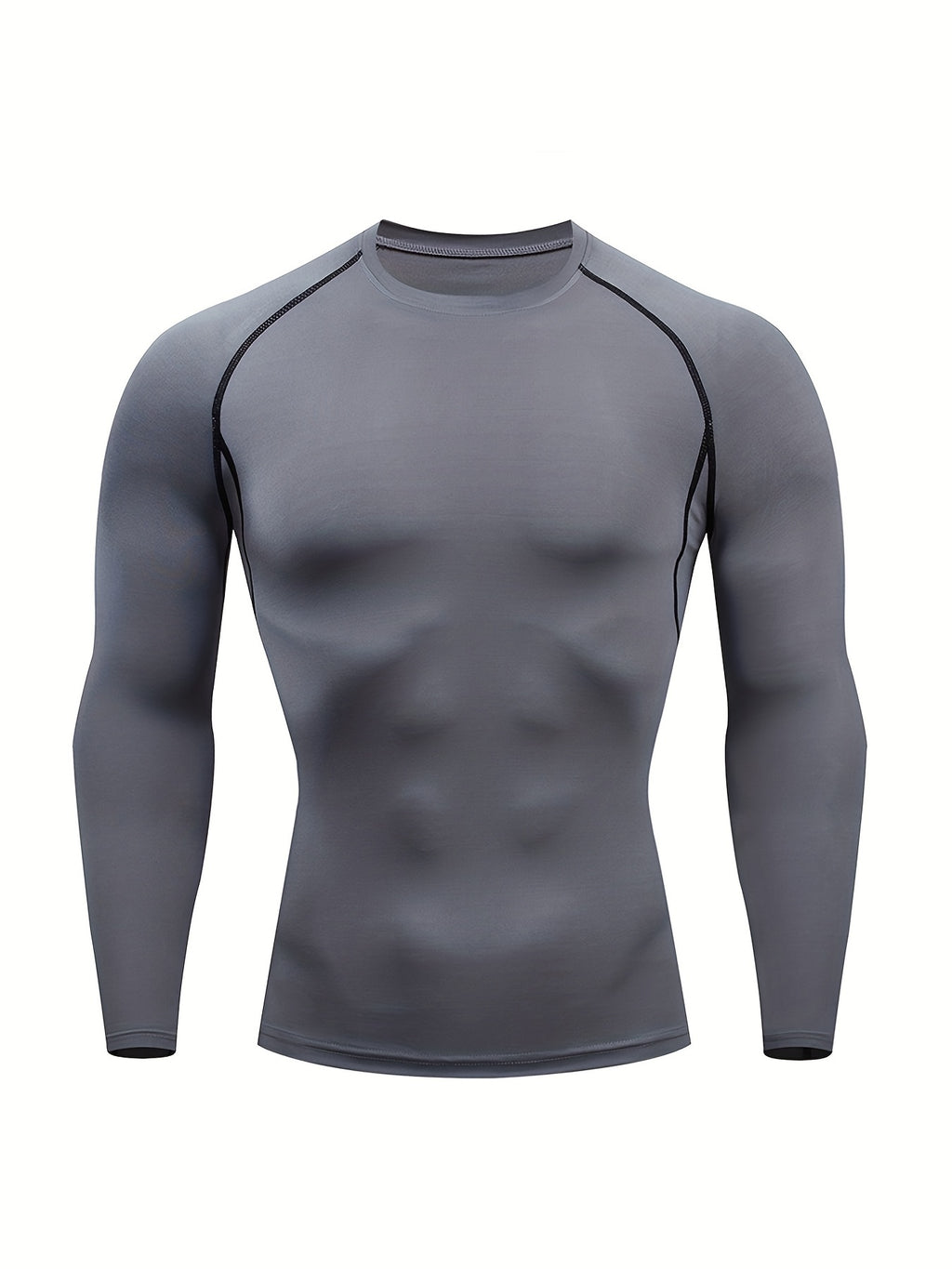 Men's Compression Shirts: Get Fit Fast With Long Sleeve Athletic Workout Tops!
