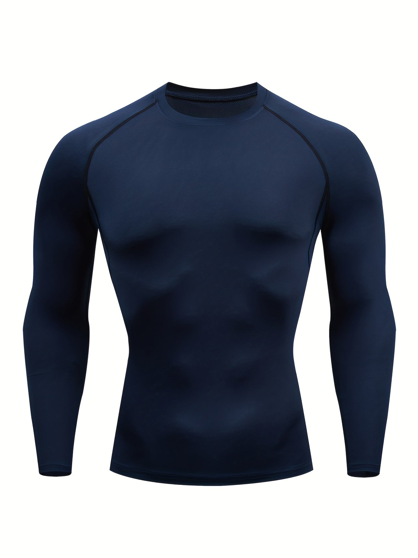 Men's Compression Shirts: Get Fit Fast With Long Sleeve Athletic Workout Tops!