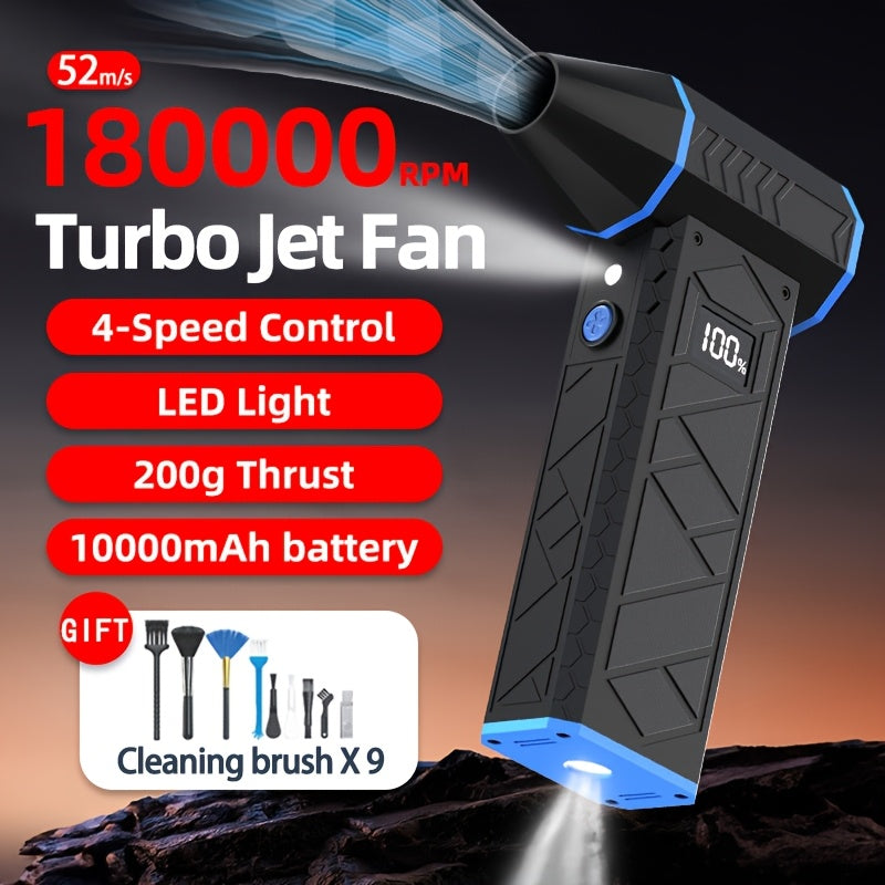 Camping Fan Portable Fan with 40000mAh Battery Powered Stronger Wind Stepless Speed Regulation Fast Charging for Tent Travel Car Outdoor Camping Essentials