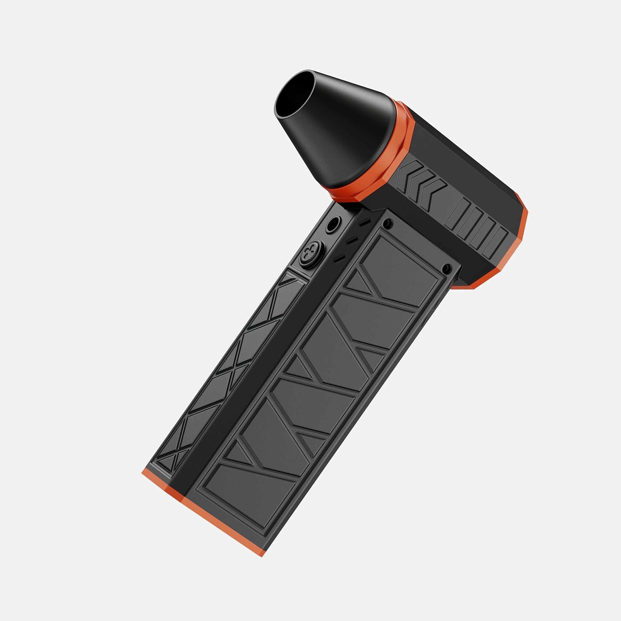 40000mAh Portable LED Camping Fan with Built-in Light - USB Rechargeable Outdoor Cooling Fan Tent, Hiking, Fishing - Sturdy And Compact Design, Green And Orange, Essential for Hiking, Sturdy Handle Function, Camping Accessory