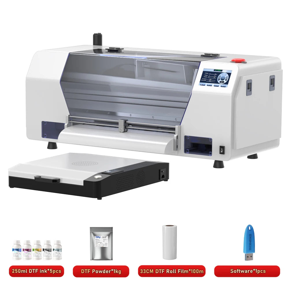 A3+ XP600 DTF Printer impresora dtf textil Directly to Film Transfer Printer For Hoodies Clothes jeans T shirt Printing Machine