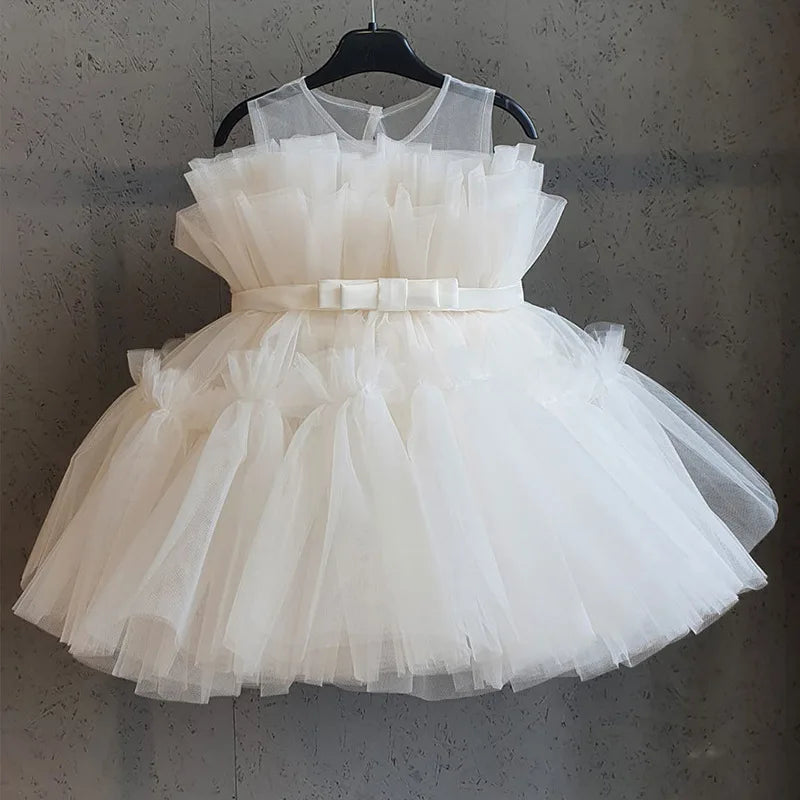 Baby Clothes for Girls Toddler Kids Wedding Princess Gown Girl Elegant Birthday Dress