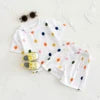 Wholesale Baby Clothing Sets Balloon Printed Cotton Short-Sleeved T-Shirts Newborn 6-9 Months Toddler Infant Summer Suit