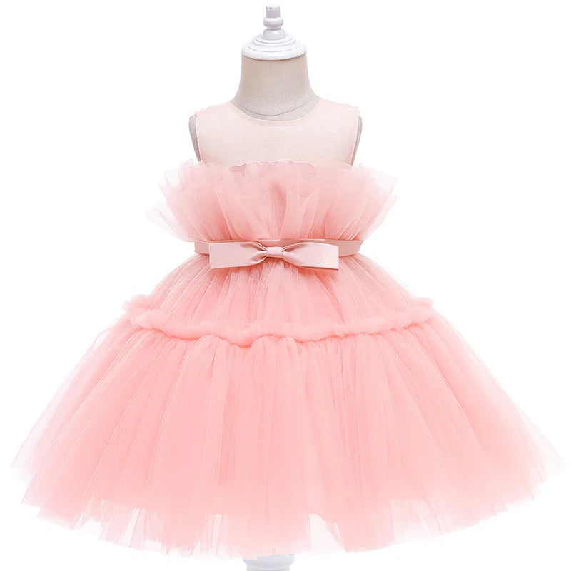 Baby Clothes for Girls Toddler Kids Wedding Princess Gown Girl Elegant Birthday Dress