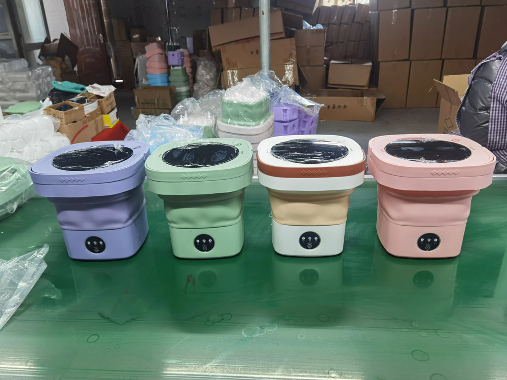 New Portable Mini Electric Folding Semi-Automatic Washing Machine Used Condition for Hotel Baby Clothes Washer