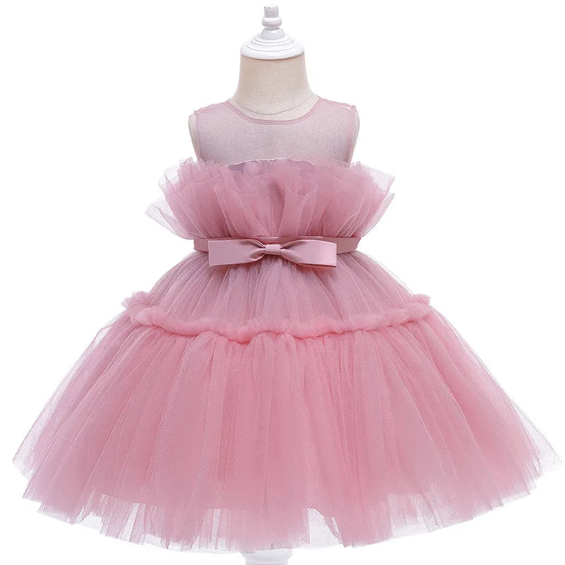 Baby Clothes for Girls Toddler Kids Wedding Princess Gown Girl Elegant Birthday Dress
