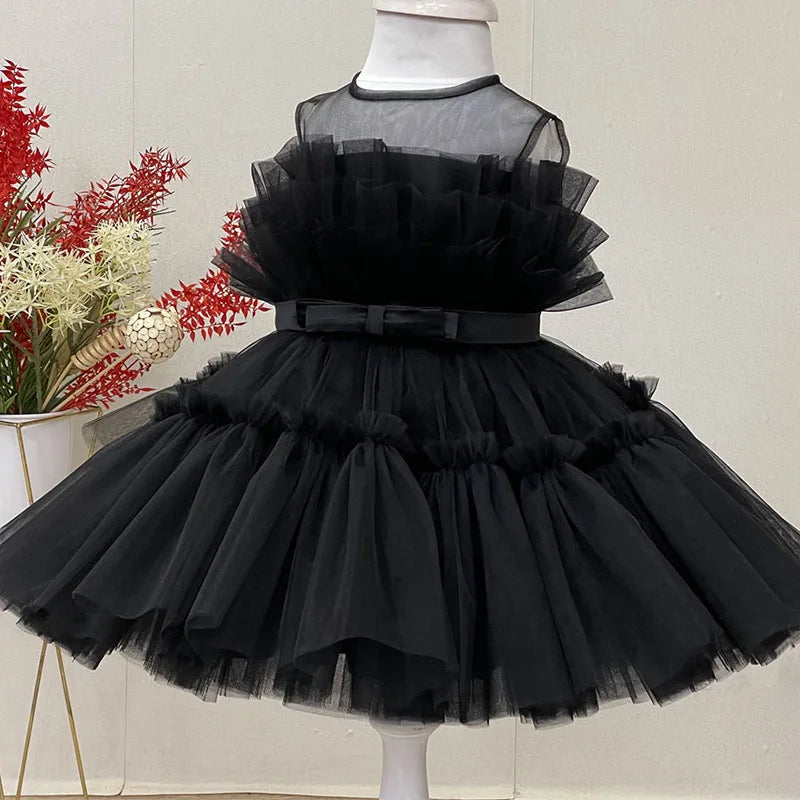 Baby Clothes for Girls Toddler Kids Wedding Princess Gown Girl Elegant Birthday Dress