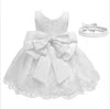 YOKIDS Latest Children Dress Designs Girls Dresses Newborn Baby Clothes Infant Kids Baptism Christening Frock 1 Years Old