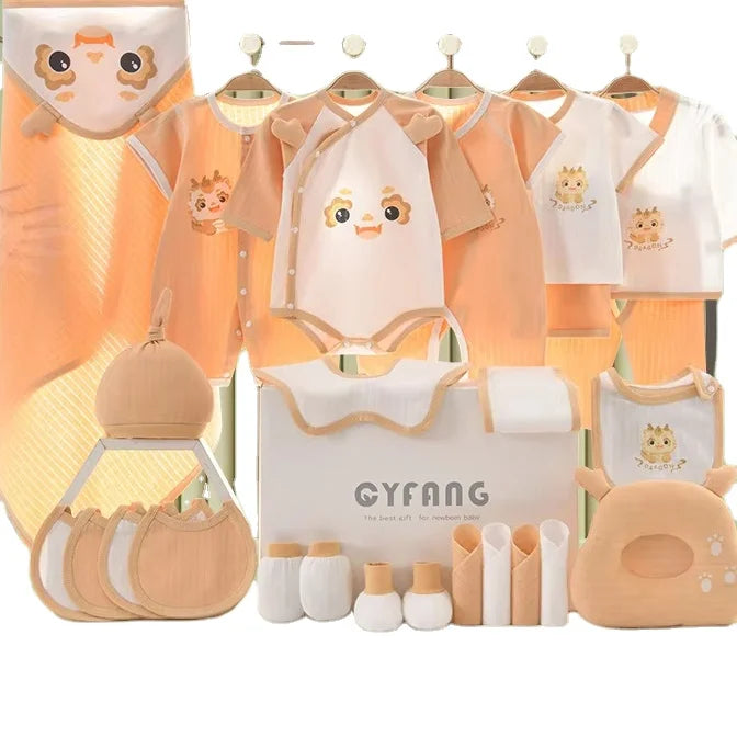 Unisex Baby Clothing Sets Summer Pants and Romper Sets 100% Cotton Breathable Windproof