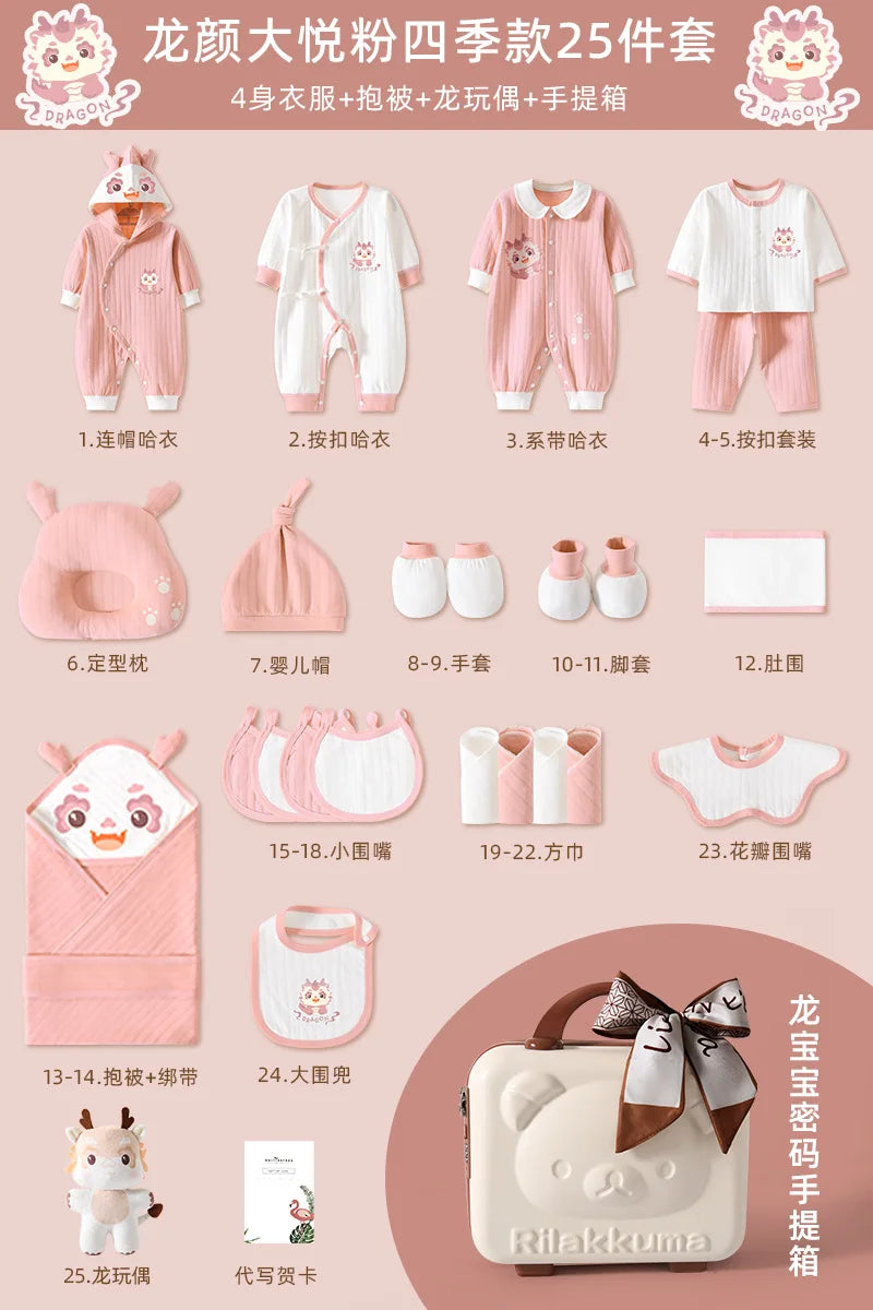 All Saints' Day Baby Clothes Set 100% Cotton 0-3 Months Girl's Clothing Wholesale