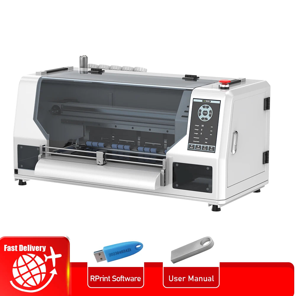 DTF Transfer Printer A3+ XP600 DTF Printer impresora de dtf T Shirt Printing Machine With Curing Oven for Clothes Hoodies Jeans