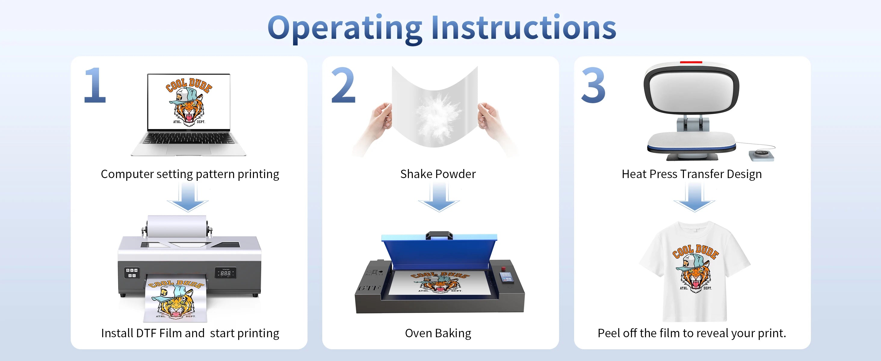 OYfame A4 DTF Printer A4 A3 DTF Transfer Printer impresora dtf A4 For Jeans Hoodies Fabric Clothes A4 tshirt printing machine