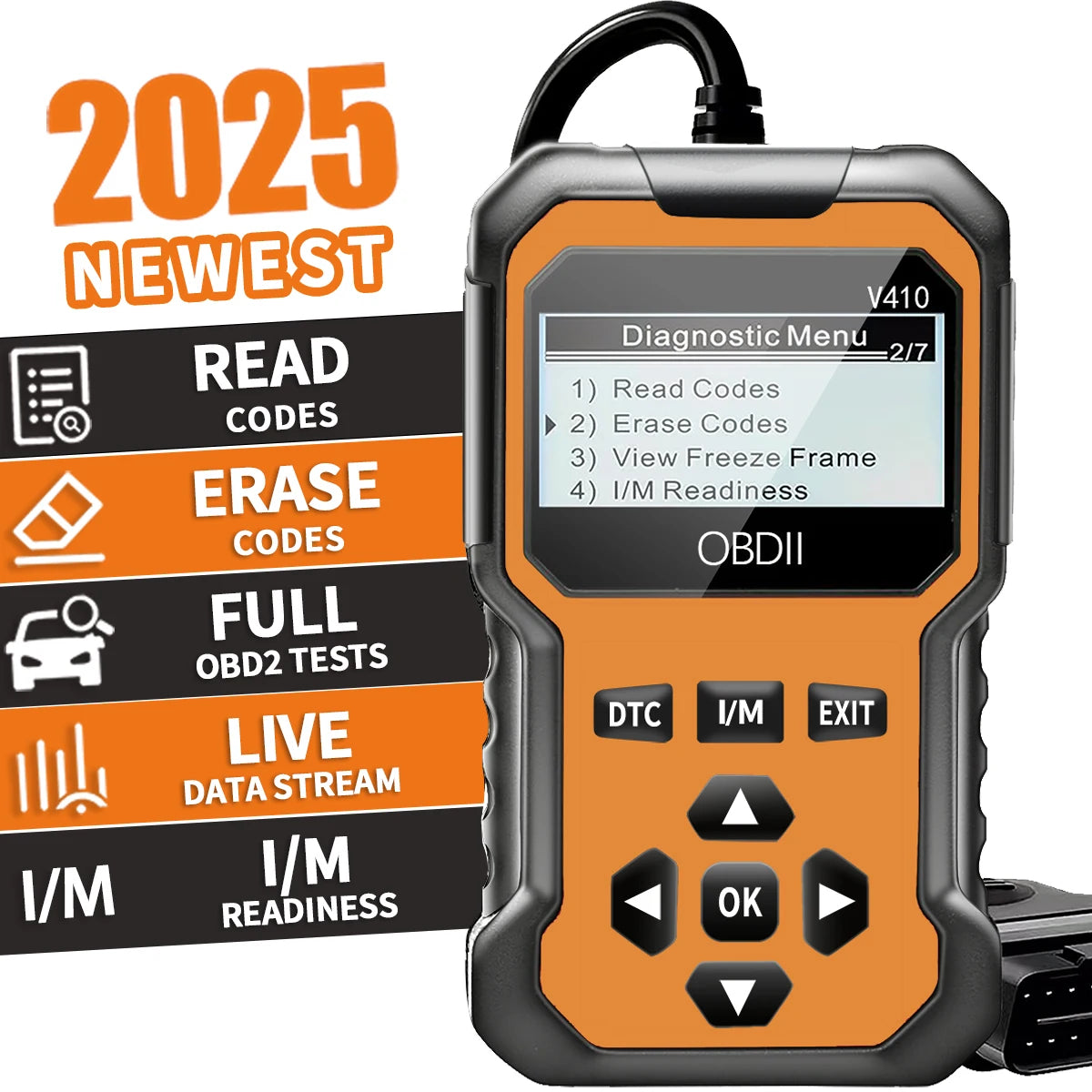 Car Obd2 Scanner Diagnostic Tool Code Reader Engine Fault Code Reader Scanner Can Diagnose All Obd Ii Protocol Cars since 1996 Scan Tool