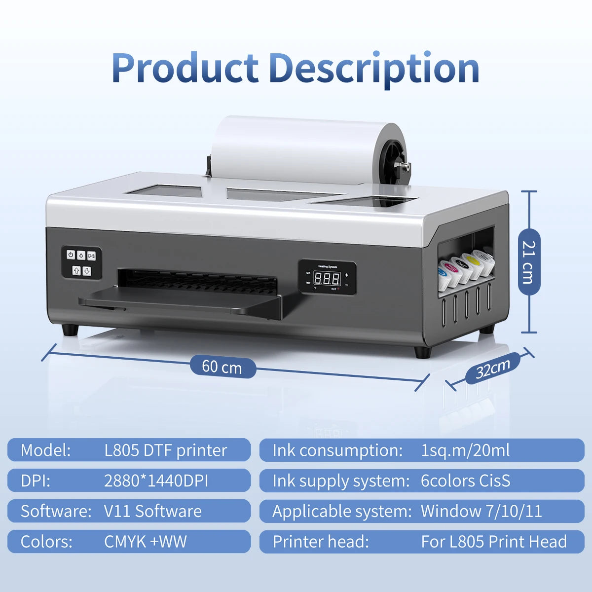 OYfame A4 DTF Printer A4 A3 DTF Transfer Printer impresora dtf A4 For Jeans Hoodies Fabric Clothes A4 tshirt printing machine