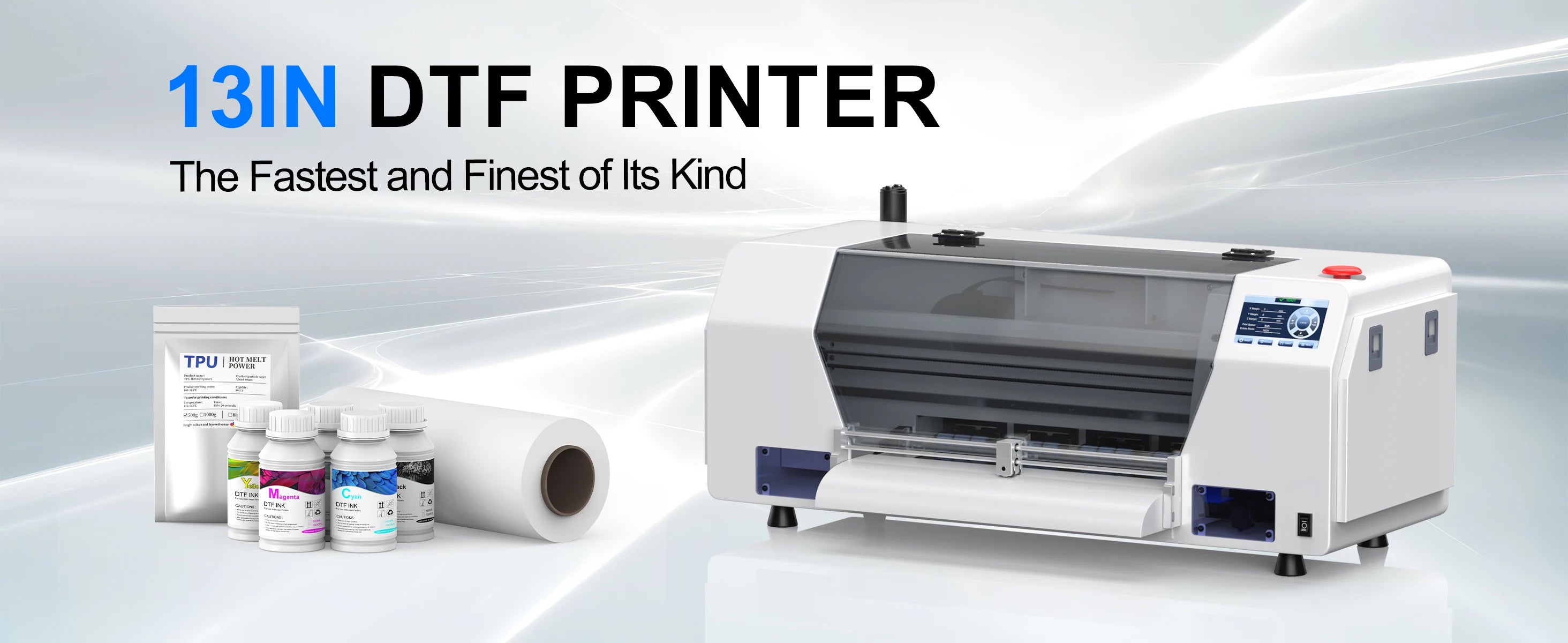 A3+ XP600 DTF Printer impresora dtf textil Directly to Film Transfer Printer For Hoodies Clothes jeans T shirt Printing Machine