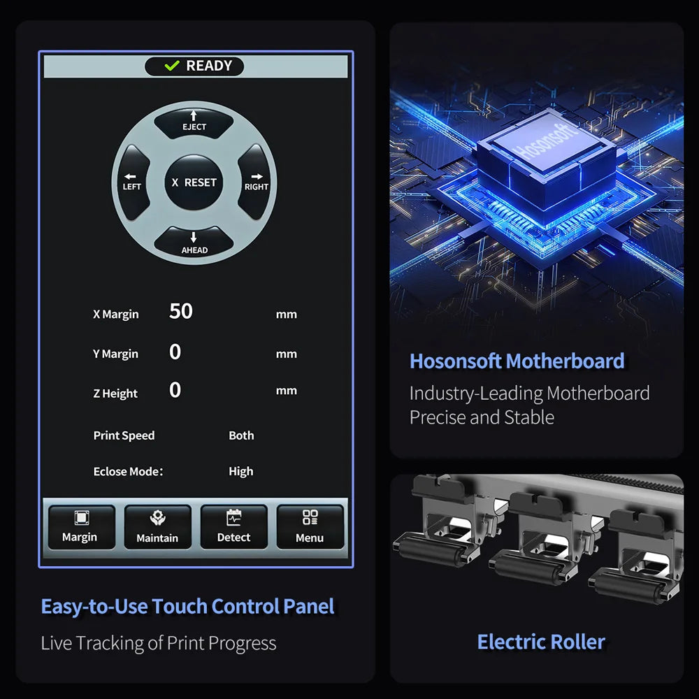 DTF Transfer Printer A3+ XP600 DTF Printer impresora de dtf T Shirt Printing Machine With Curing Oven for Clothes Hoodies Jeans