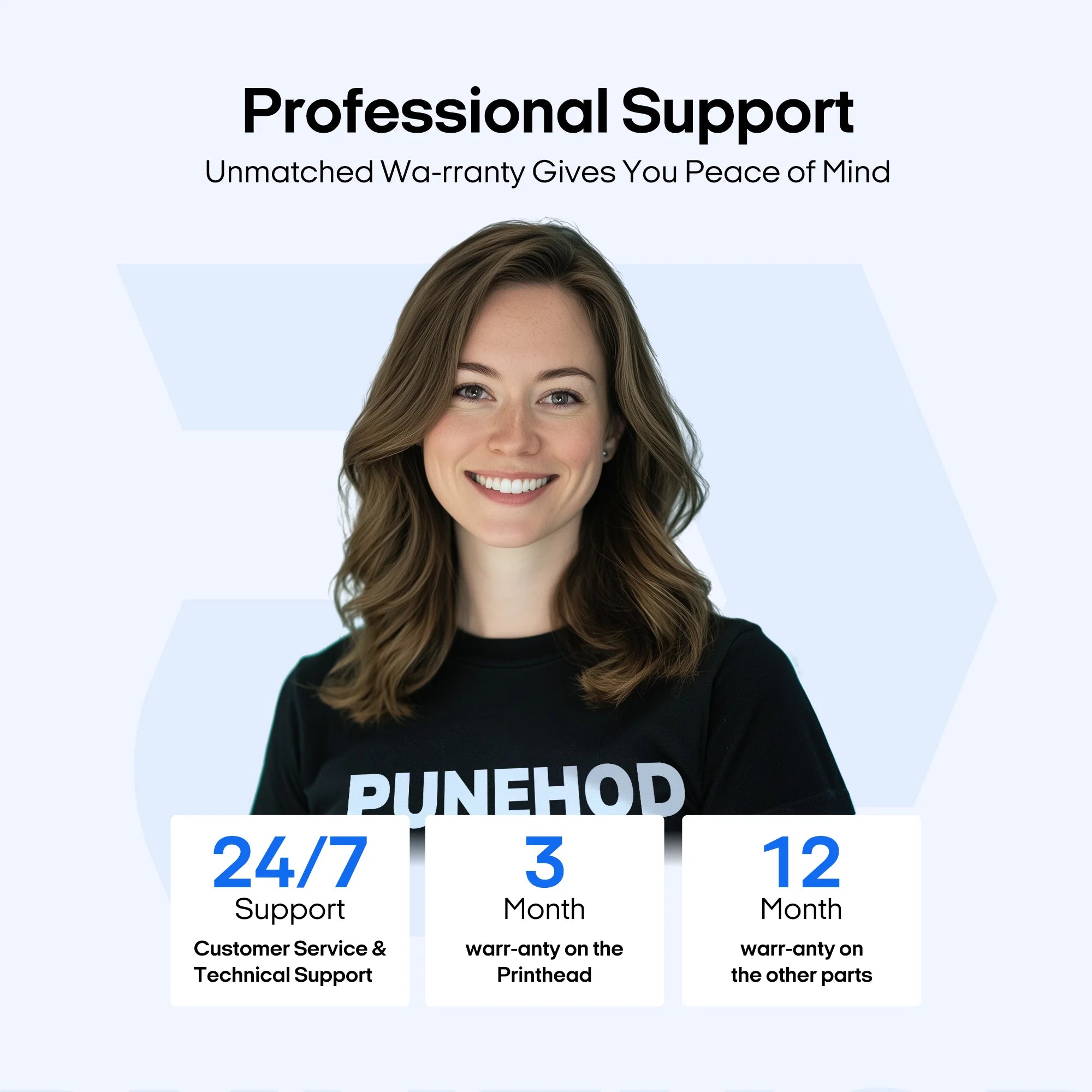 Punehod A3 DTF Printer Transfer Printer A3+ L1800 DTF Printer T Shirt Printing Machine With Curing Oven for Clothes