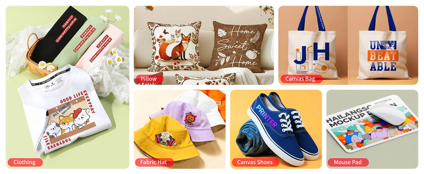 OYfame A4 impresora dtf L805 A4 dtf printing machine Directly To Film transfer printer for t shirt A4 Jeans Clothes Fabric Print