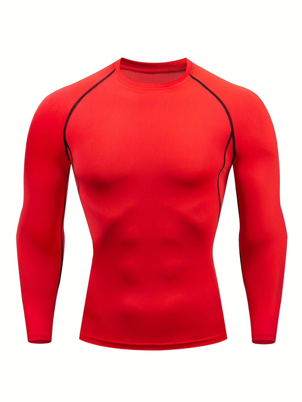Men's Compression Shirts: Get Fit Fast With Long Sleeve Athletic Workout Tops!