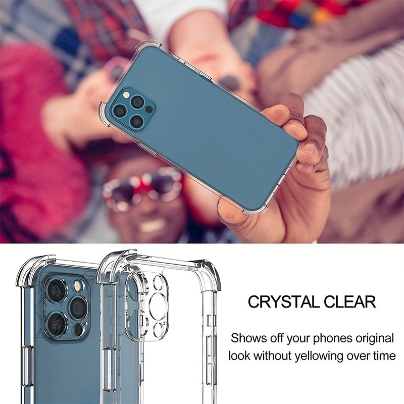 Durable And Transparent Phone Cover Designed for Various for iphone Models Including The Latest Ones, Providing Slim Protection.