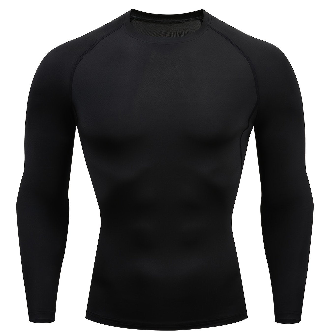 Men's Compression Shirts: Get Fit Fast With Long Sleeve Athletic Workout Tops!