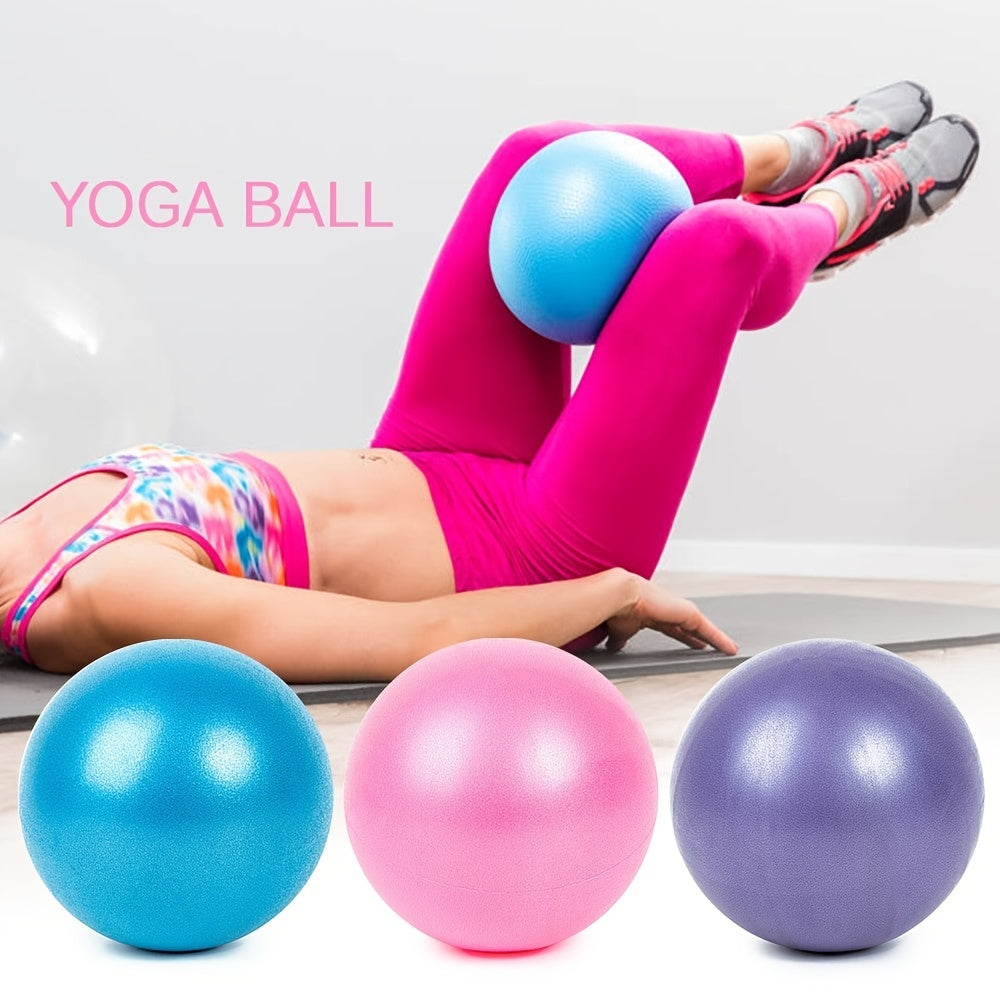 1pc 9.84-Inch  Yoga Ball for Shaping, Pilates Ball for Glutes, Home Fitness Balance Ball