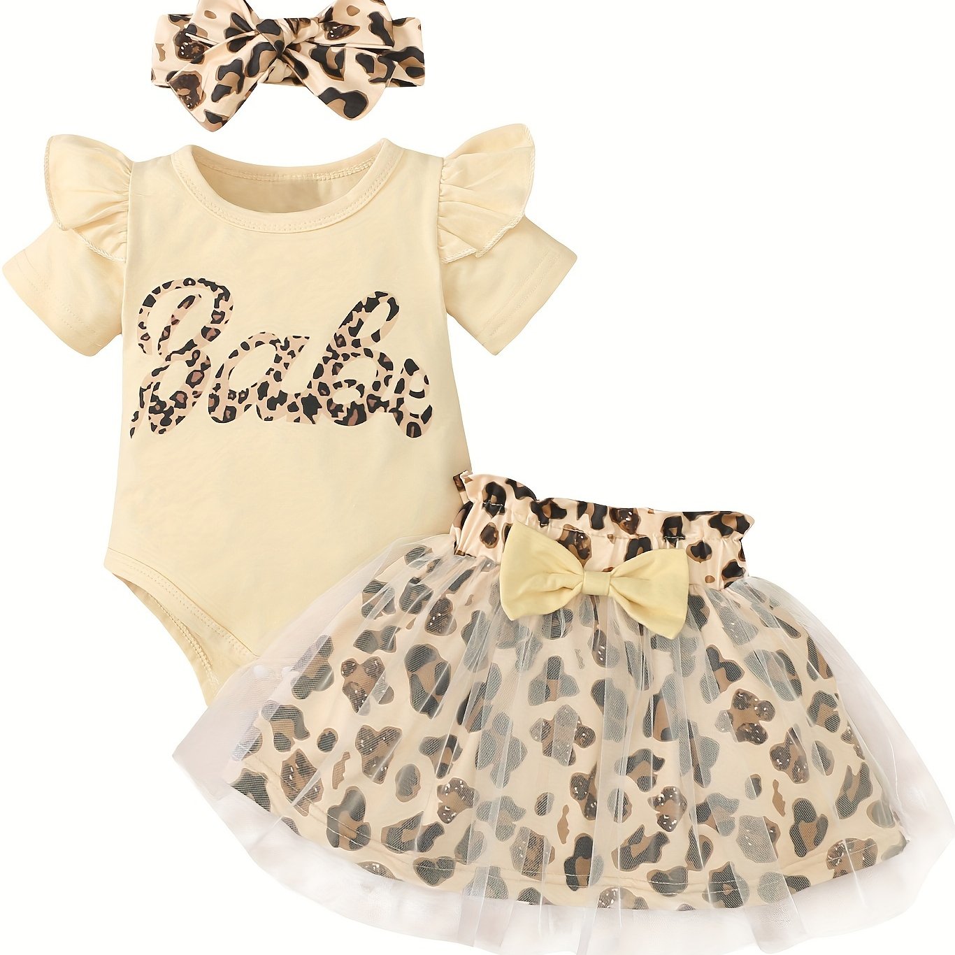 MinKidFashion Baby Girls Romper Dress Sets Clothing, Perfect for Outdoor, Summer Baby Clothes, Round Neckline, Breathable Material, Soft Fabric, Sleeveless Dress, Onepiece Outfit, Little Girls