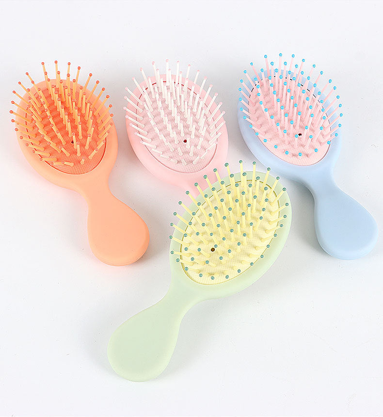 1pc Portable Air Bag Comb Small Mini Cute Household Durable Hair Brush Scalp Massage Air Cushion Comb Travel Essentials