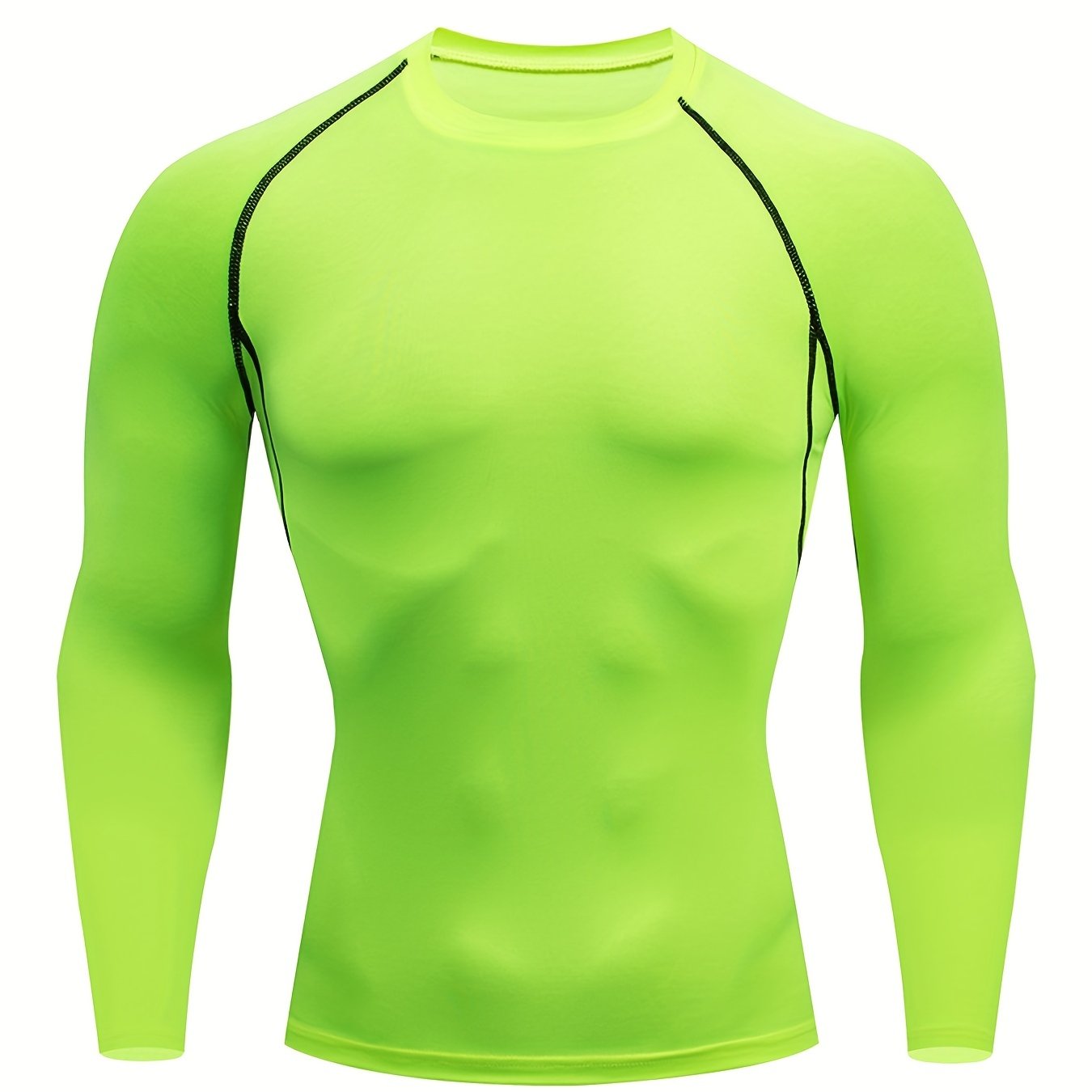 Men's Compression Shirts: Get Fit Fast With Long Sleeve Athletic Workout Tops!