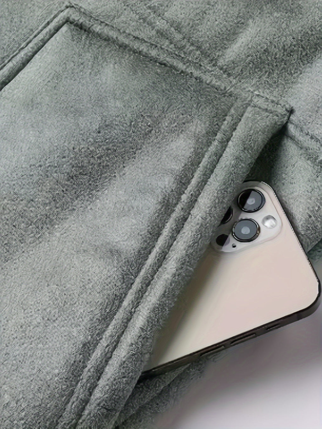 Men's Fleece-Lined Hooded Vest - Stylish Sleeveless Jacket with Zipper Pockets, Warm & Windproof for Casual Winter Wear, Olive Green, Daily Comfort Vest | Hooded Jacket | Functional Pockets